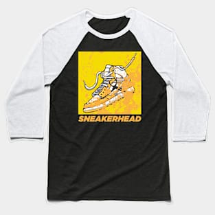 Retro OW Canary Yellow Sneaker Baseball T-Shirt